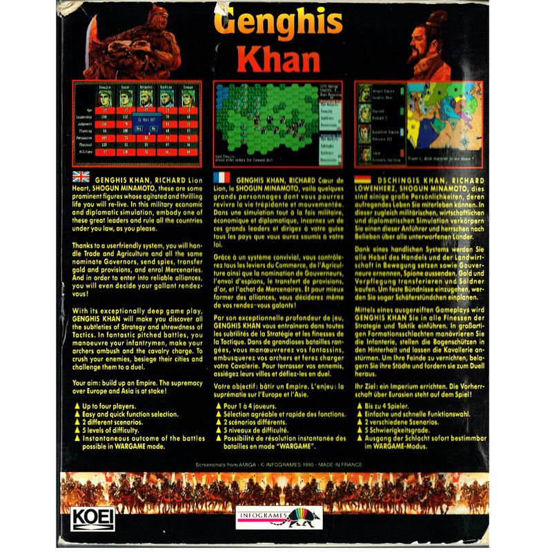 GENGHIS KHAN AMIGA