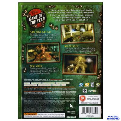 BIOSHOCK 2 XBOX 360