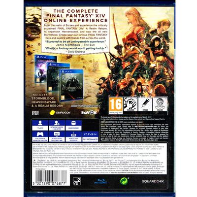 FINAL FANTASY XIV ONLINE THE COMPLETE EDITION PS4