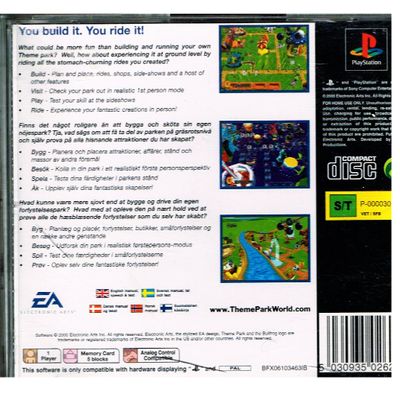 THEME PARK WORLD PS1