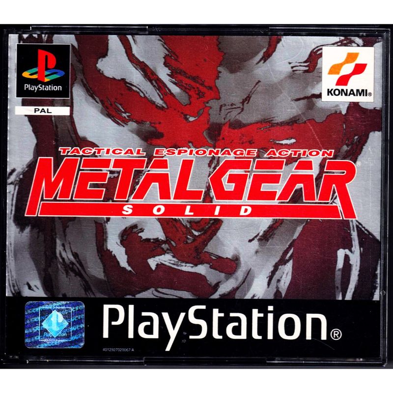 METAL GEAR SOLID PS1 MED SILENT HILL DEMO SKIVAN