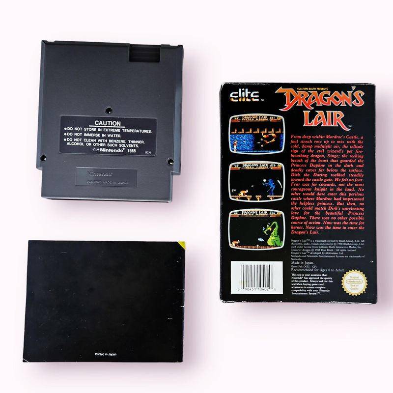 DRAGONS LAIR NES SCN