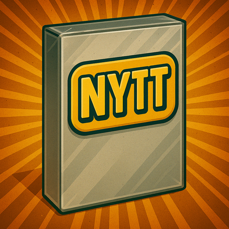 MONOPOLY GENESIS CARDBOARD BOX NYTT INPLASTAT