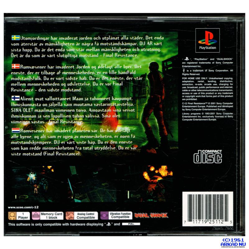 C-12 FINAL RESISTANCE PS1