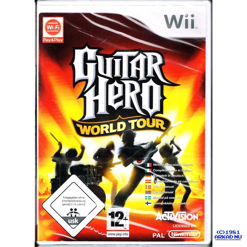 GUITAR HERO WORLD TOUR WII