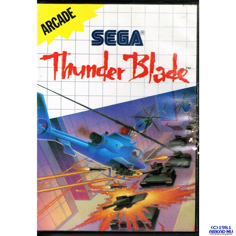 THUNDER BLADE MASTERSYSTEM