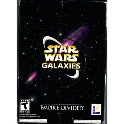STAR WARS GALAXIES AN EMPIRE DIVIDED PC