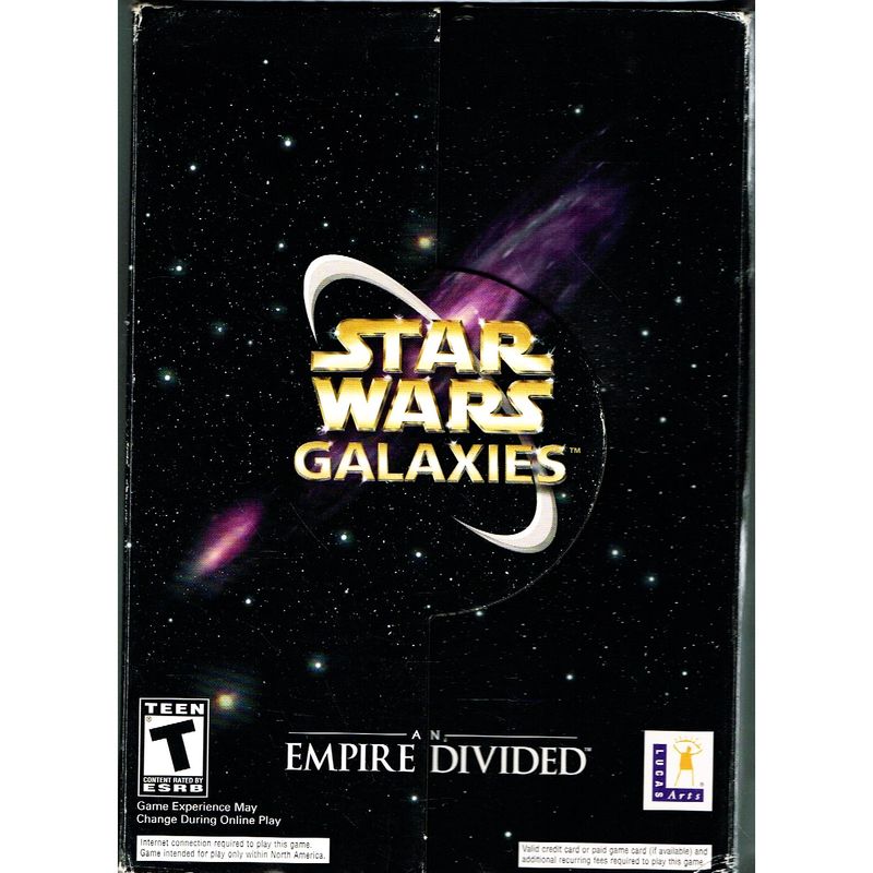 STAR WARS GALAXIES AN EMPIRE DIVIDED PC