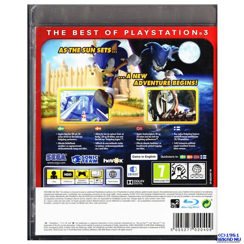 SONIC UNLEASHED PS3