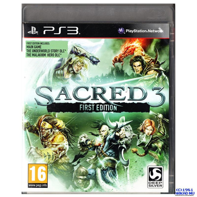 SACRED 3 FIRST EDITION PS3