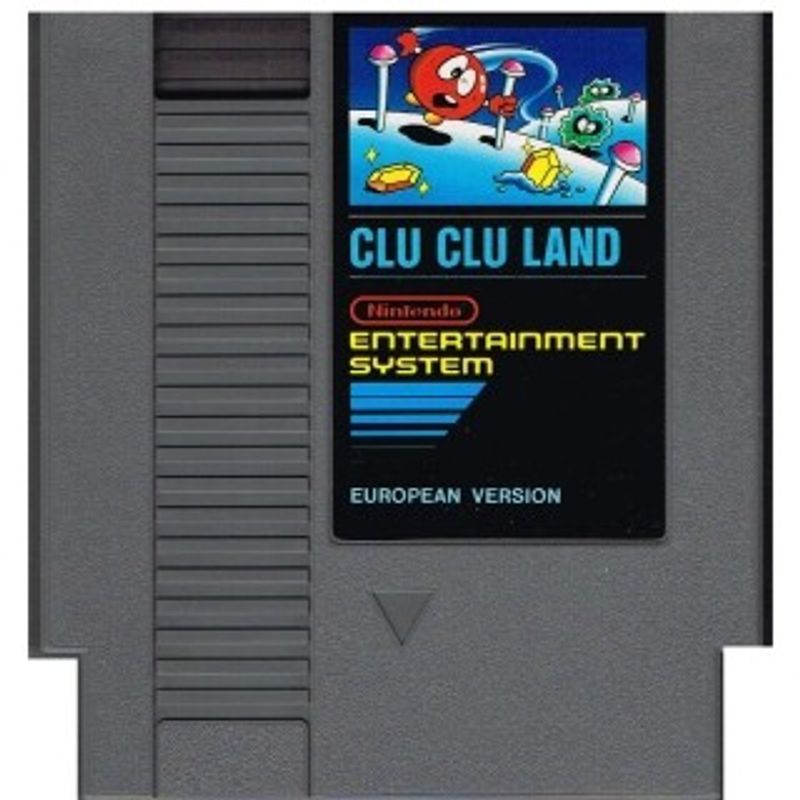 CLU CLU LAND NES SCN