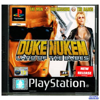 DUKE NUKEM LAND OF THE BABES PS1