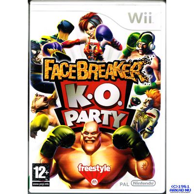 FACEBREAKERS KO PARTY WII