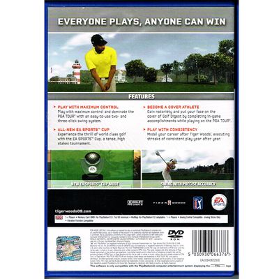 TIGER WOODS PGA TOUR 09 PS2