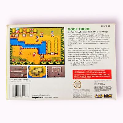 GOOF TROOP SNES SCN