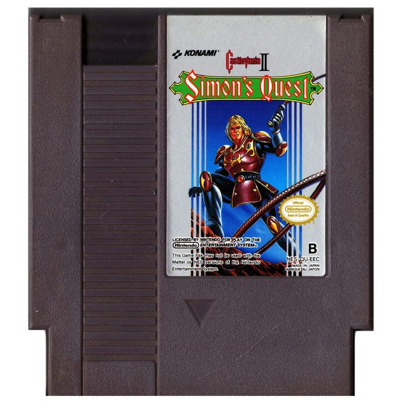 CASTLEVANIA II SIMONS QUEST NES SCN