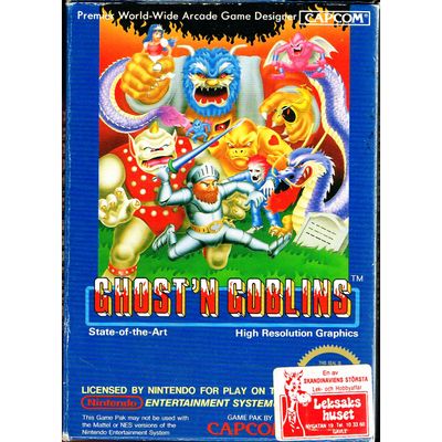 GHOST N GOBLINS NES SCN