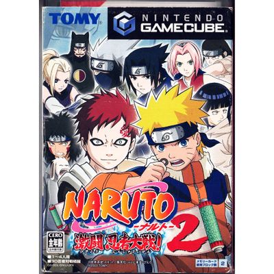 NARUTO CLASH OF NINJA 2 GAMECUBE JAPANSK