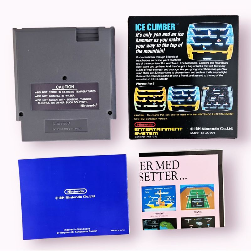 ICE CLIMBER NES SCN