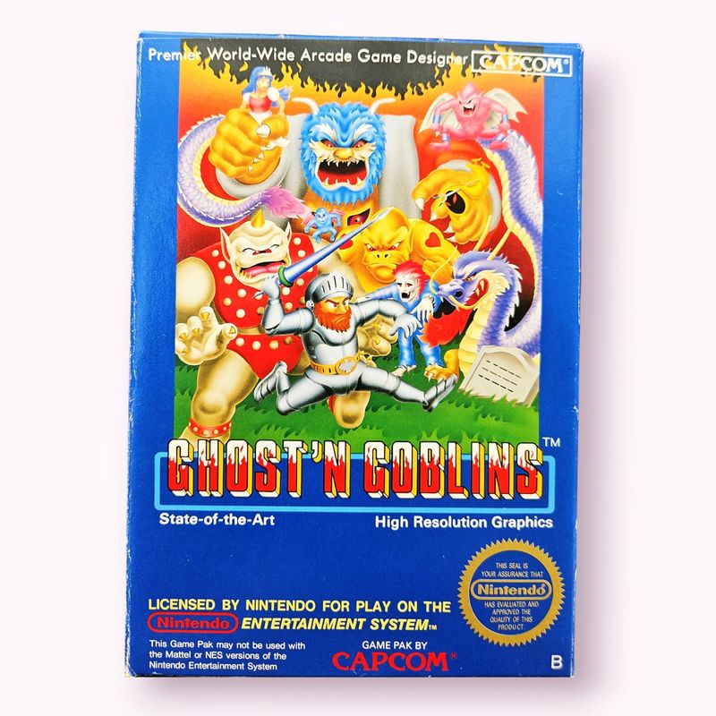 GHOST N GOBLINS NES SCN