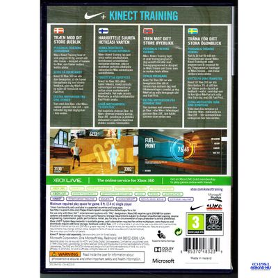 NIKE+ KINECT TRAINING XBOX 360