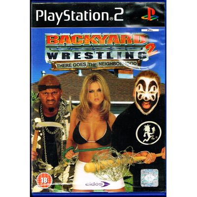 BACKYARD WRESTLING 2 THERE GOES THE NEIGHBORHOOD PS2