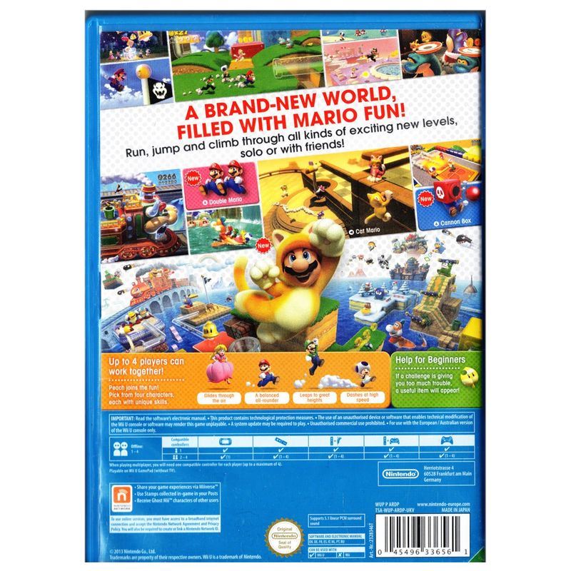 SUPER MARIO 3D WORLD WII U