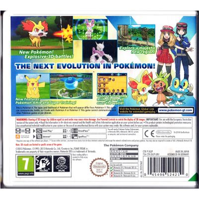 POKEMON X 3DS