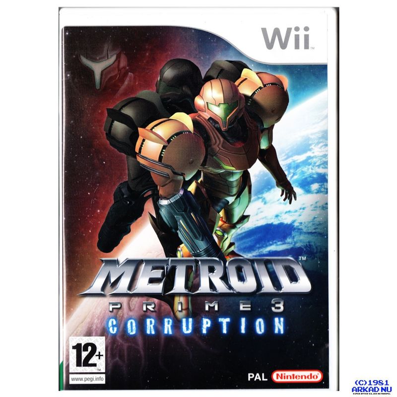 METROID PRIME 3 CORRUPTION WII