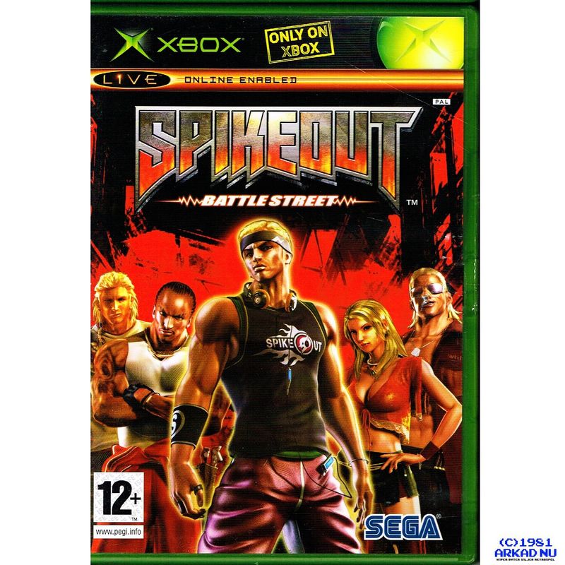 SPIKEOUT BATTLE STREET XBOX