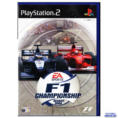 F1 CHAMPIONSHIP SEASON 2000 PS2