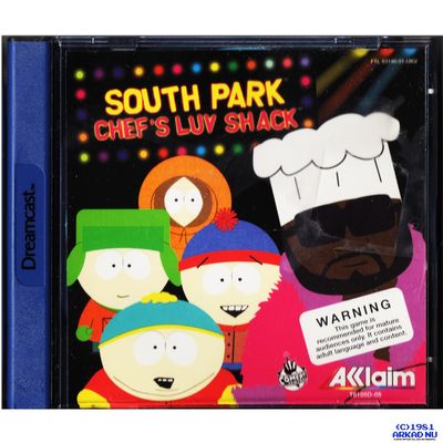 SOUTH PARK CHIEFS LUV SHACK DREAMCAST