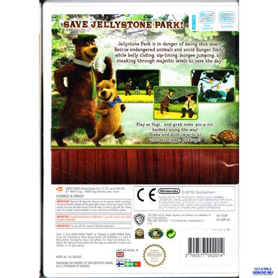 YOGI BEAR THE VIDEOGAME WII