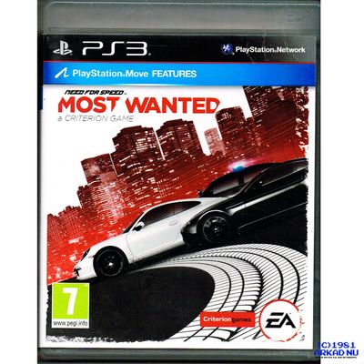 NEED FOR SPEED MOST WANTED PS3