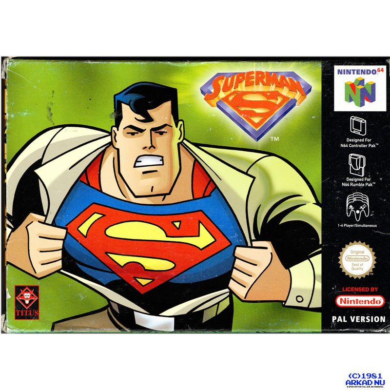 SUPERMAN N64