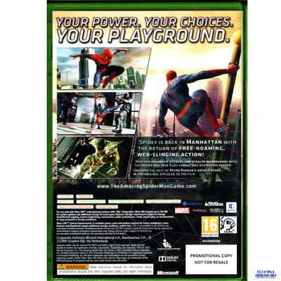 THE AMAZING SPIDER-MAN XBOX 360 PROMO