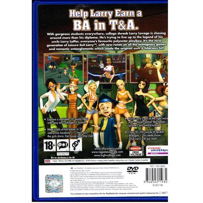 LEISURE SUIT LARRY MAGNA CUM LAUDE UNCUT PS2