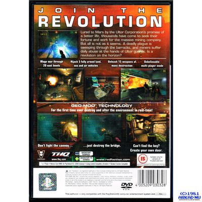 RED FACTION PS2