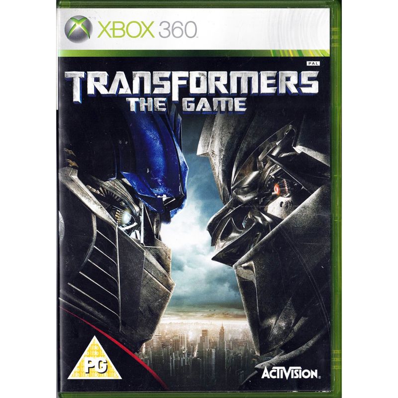 TRANSFORMERS THE GAME XBOX 360