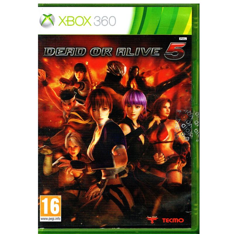 DEAD OR ALIVE 5 XBOX 360