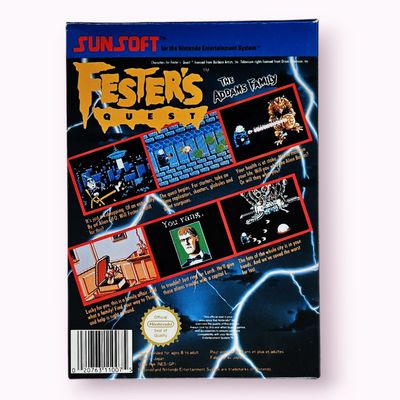 FESTERS QUEST NES SCN