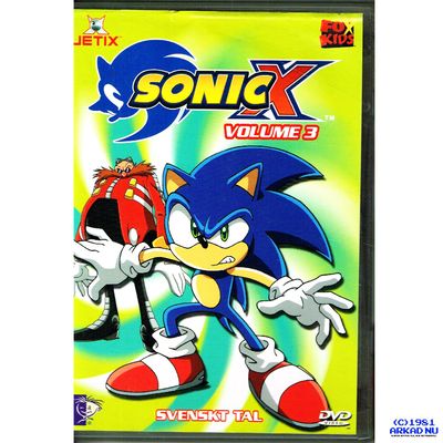 SONIC X VOLUME 3 DVDFILM