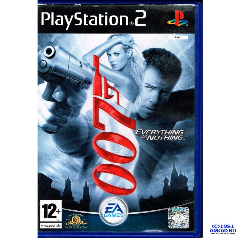 007 EVERYTHING OR NOTHING PS2