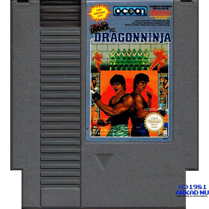 BAD DUDES VS DRAGONNINJA NES