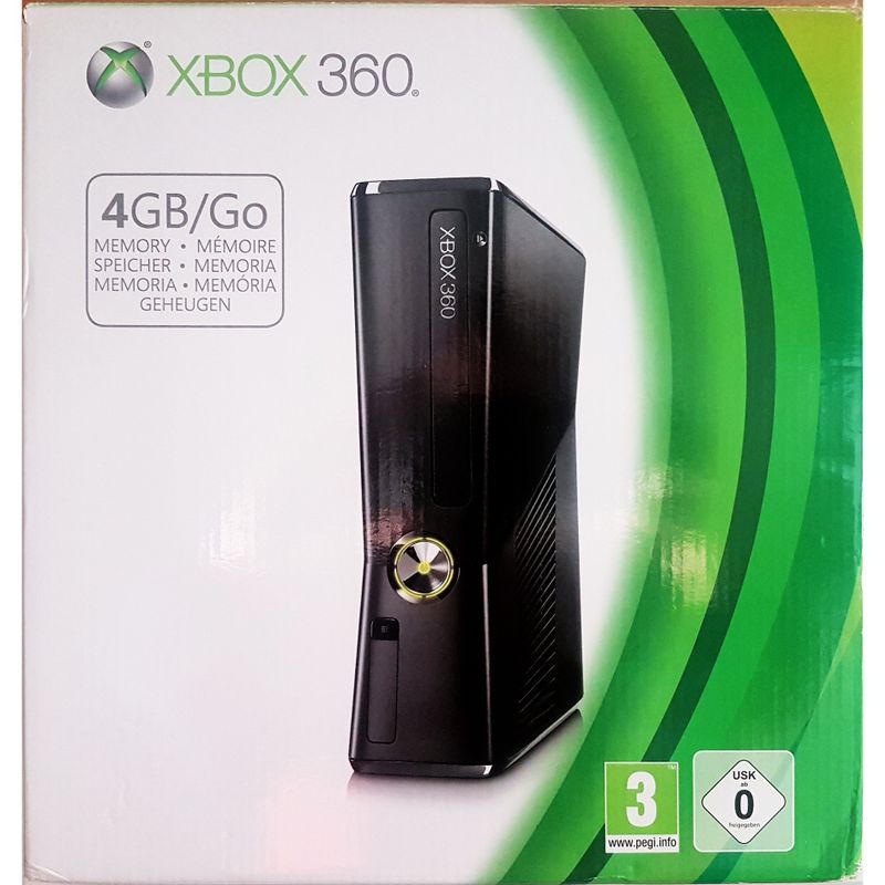 XBOX 360 SLIM 4GB SYSTEM I BOX