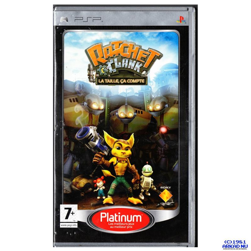 RATCHET AND CLANK SIZE MATTERS PSP