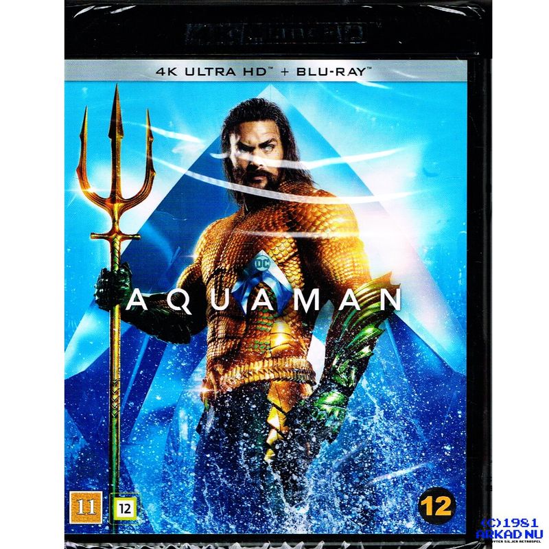 AQUAMAN 4K ULTRA HD + BLU-RAY