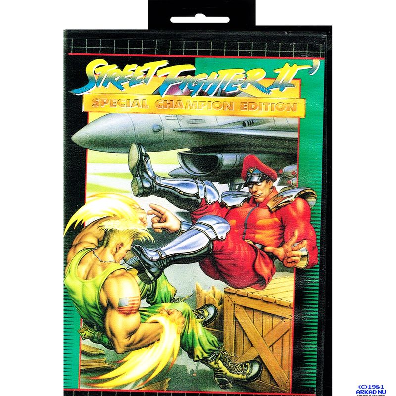 STREET FIGHTER II SPECIAL CHAMPION EDITION MEGADRIVE BOOTLEG