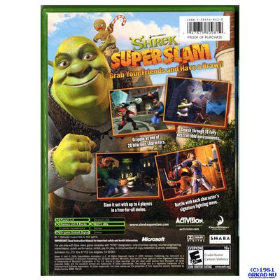 SHREK SUPERSLAM XBOX NTSC USA