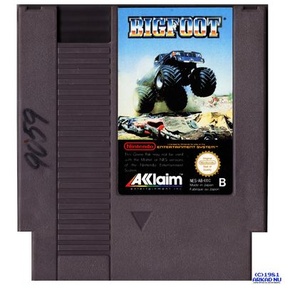 BIGFOOT NES SCN YAPON